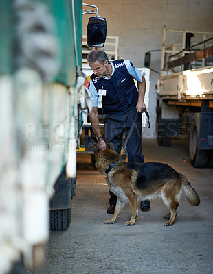 Buy stock photo Shot of a crime scene investigation in progress