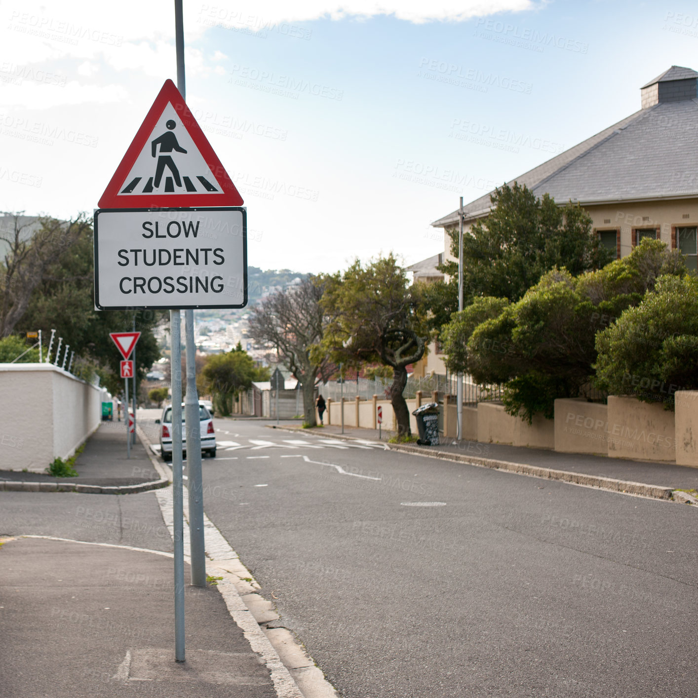 Buy stock photo Shot of a humorous sign