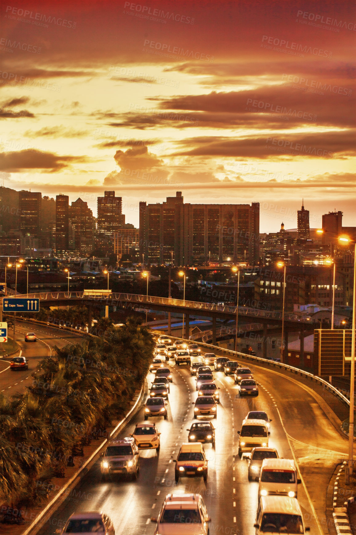 Buy stock photo Shot of urban development