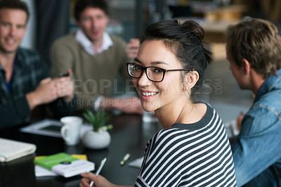 Buy stock photo Real life businesspeople shot on location. Since these locations are the real thing, and not shot in an 
