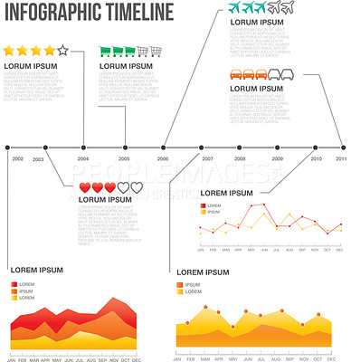 Buy stock photo Shot of an information chart