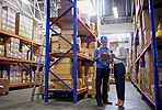 We know where every order is in this warehouse
