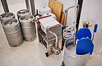 The brewing production line