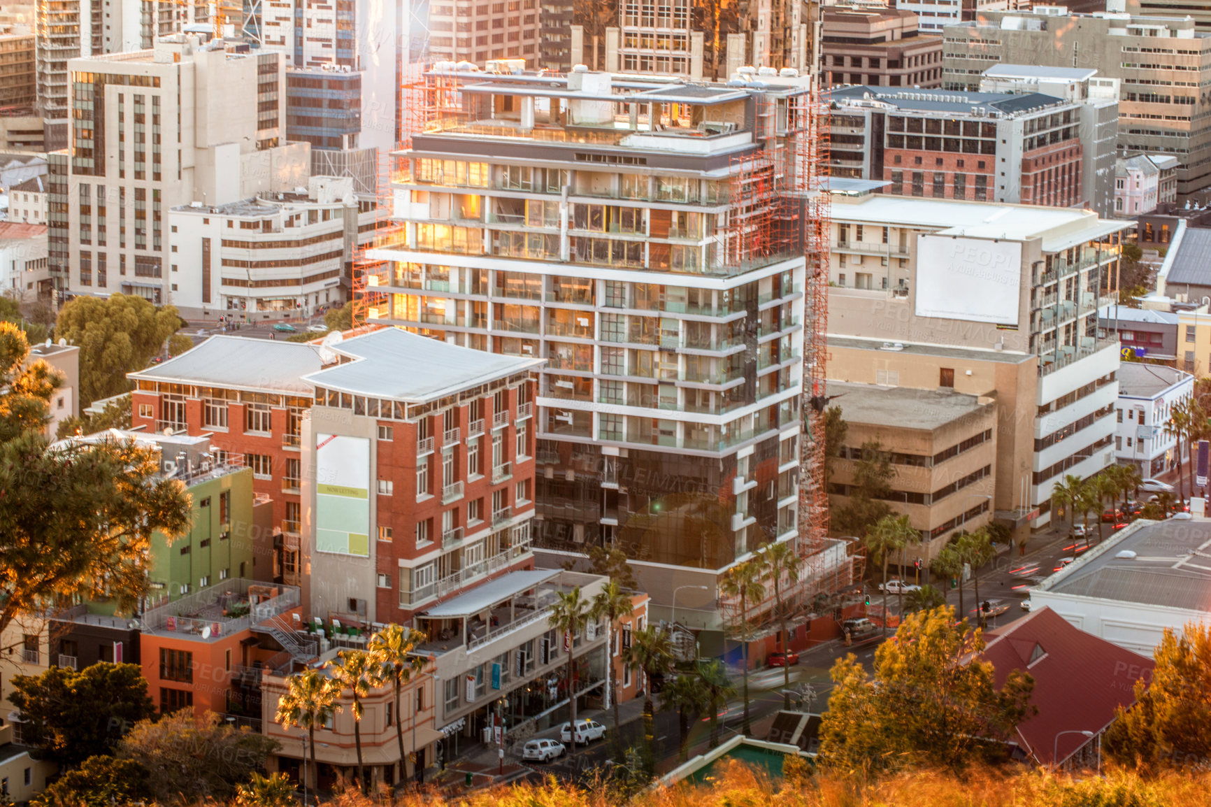 Buy stock photo Shot of urban development