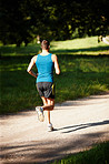 Running is part of his routine