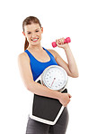 Lifting weights to lose weight