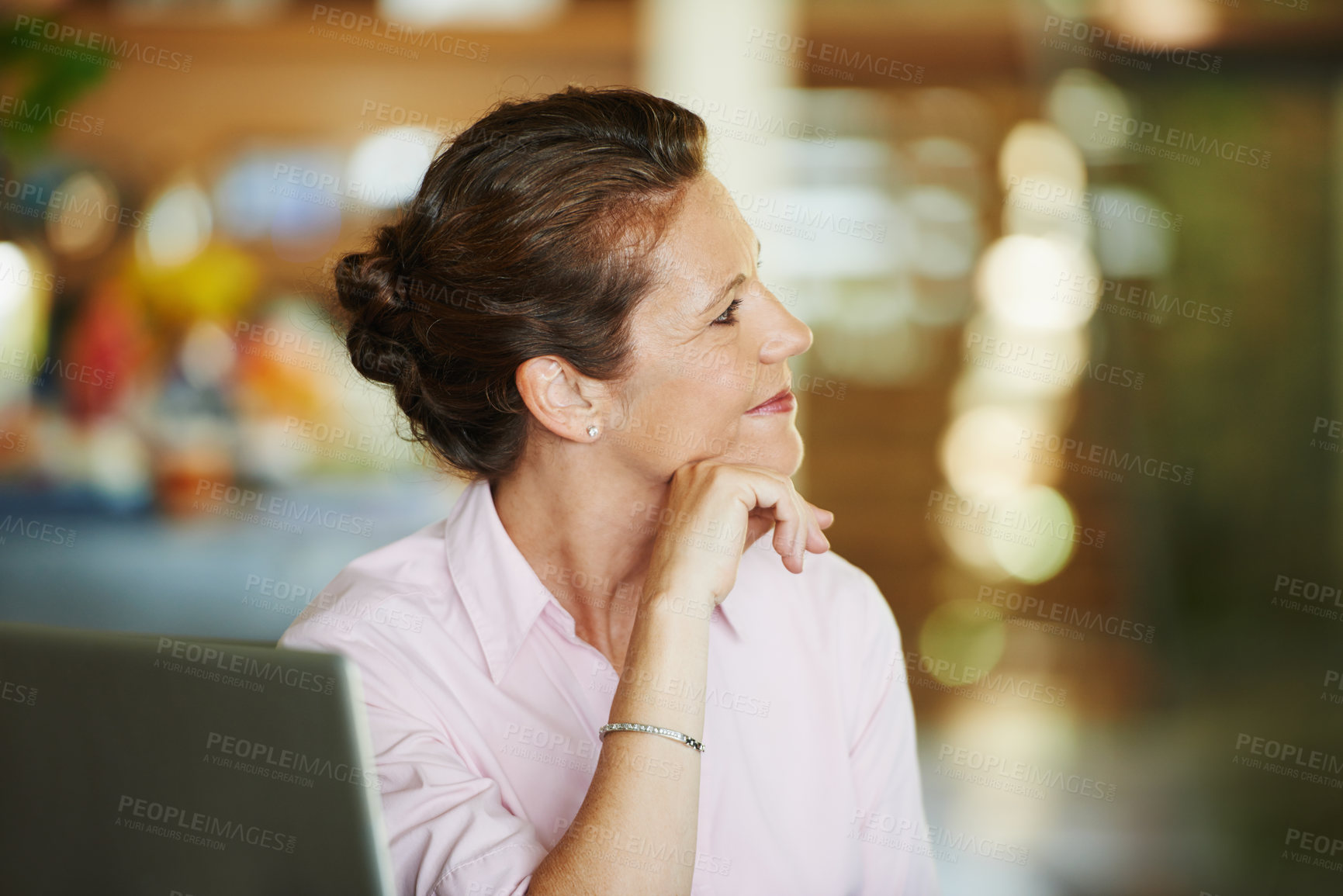 Buy stock photo A professional mature businesswoman at work