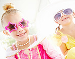 Dress-up is their favorite game!
