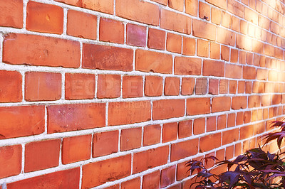 Buy stock photo A photo of a very old brick wall