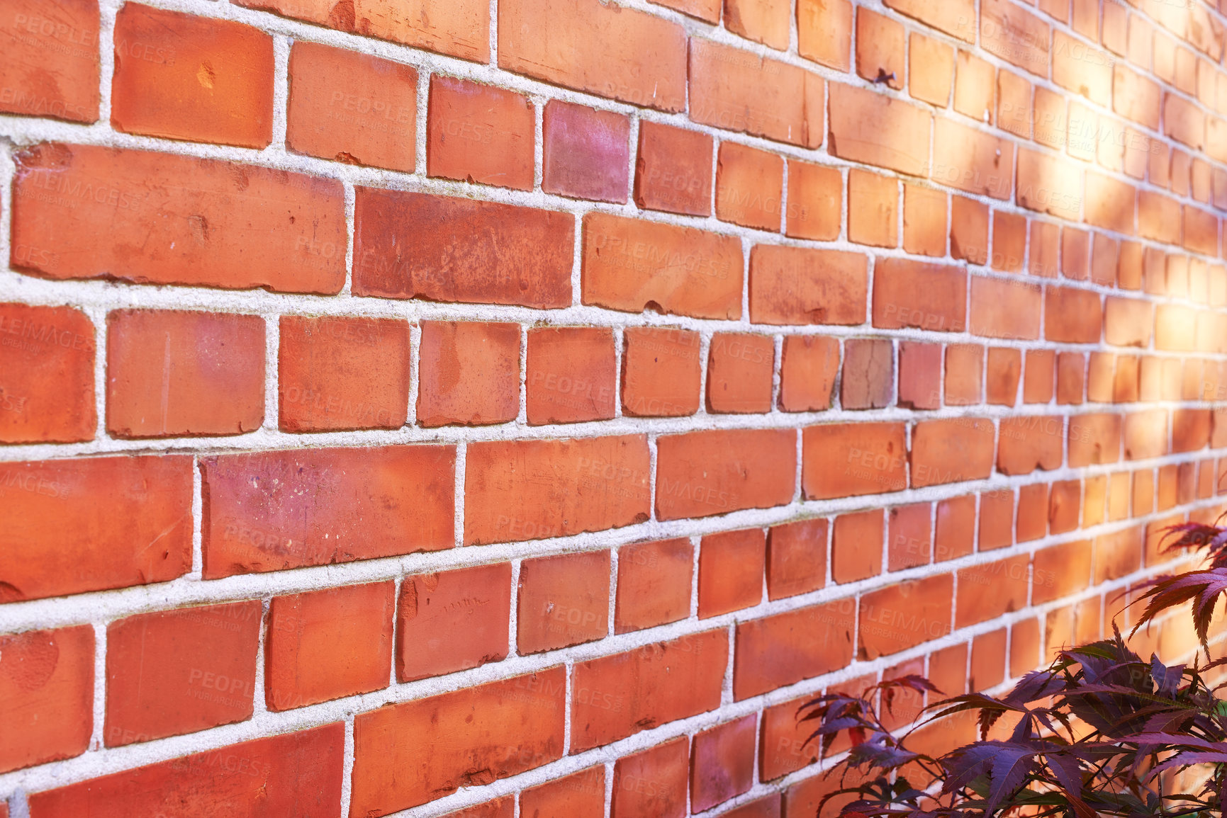 Buy stock photo A photo of a very old brick wall