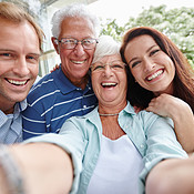 The generation of selfies | Buy Stock Photo on PeopleImages, Picture ...