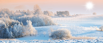 Buy stock photo A photo of winter landscape