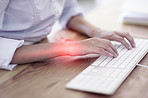 Too much typing- carpal tunnel syndrome