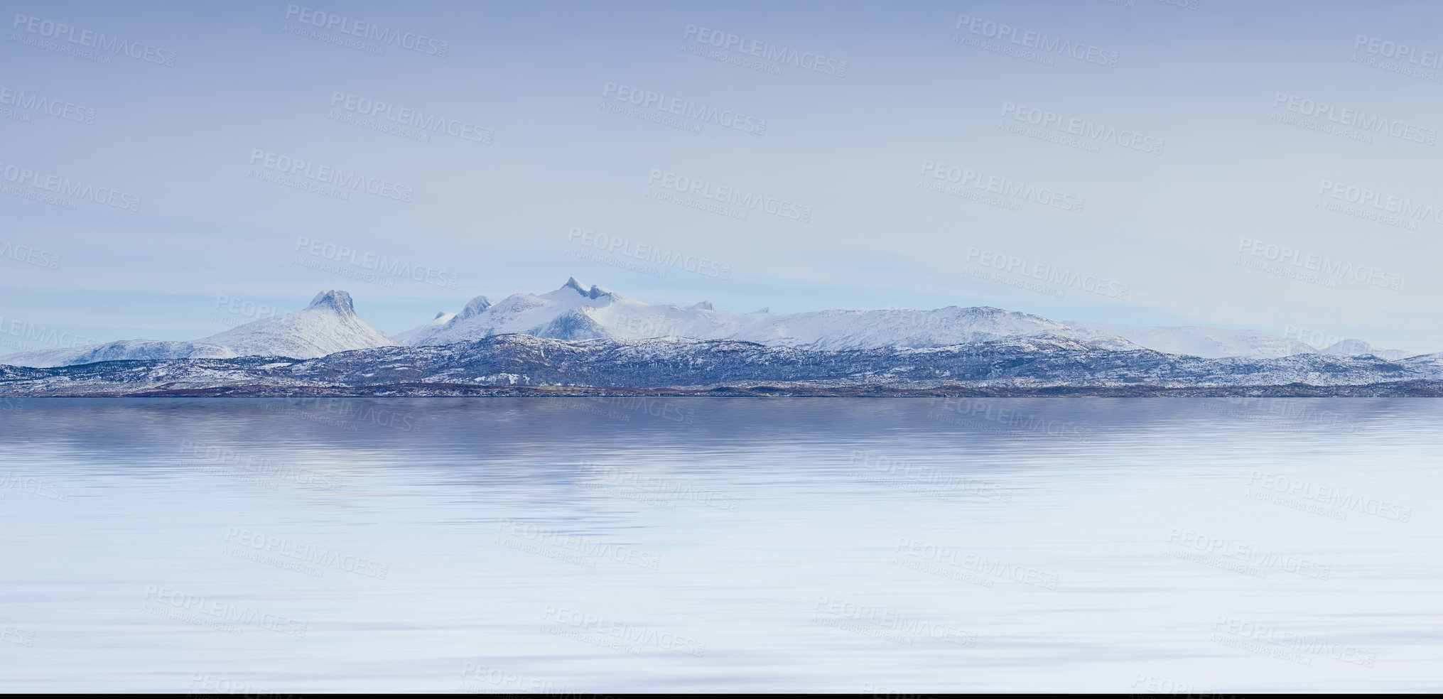 Buy stock photo Cropped shot of the peaceful ocean