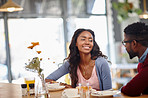 Enjoying a coffee shop date