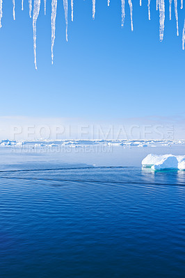 Buy stock photo Nature around the city of Ilulissat, Greenland