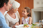 Her granddaughter makes her so happy
