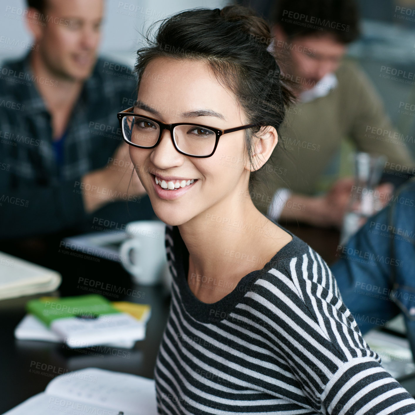 Buy stock photo Real life businesspeople shot on location. Since these locations are the real thing, and not shot in an 