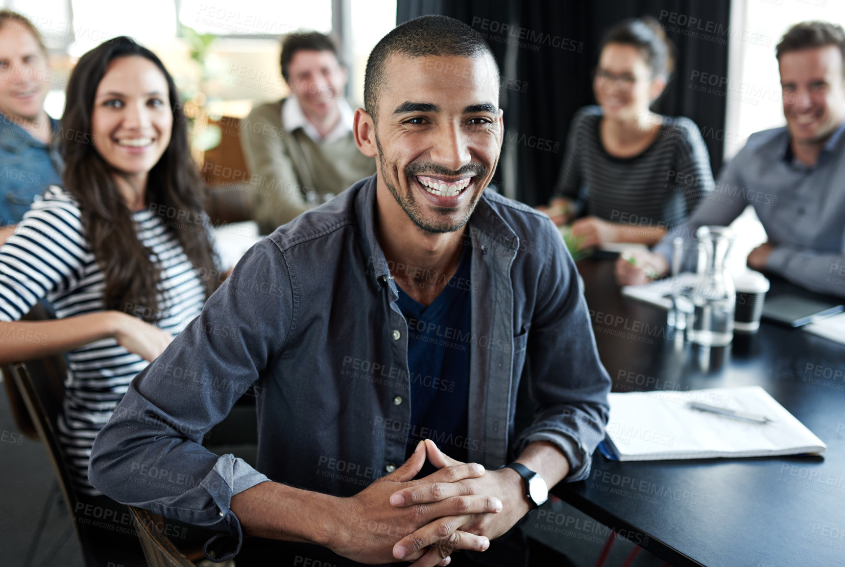 Buy stock photo Real life businesspeople shot on location. Since these locations are the real thing, and not shot in an 