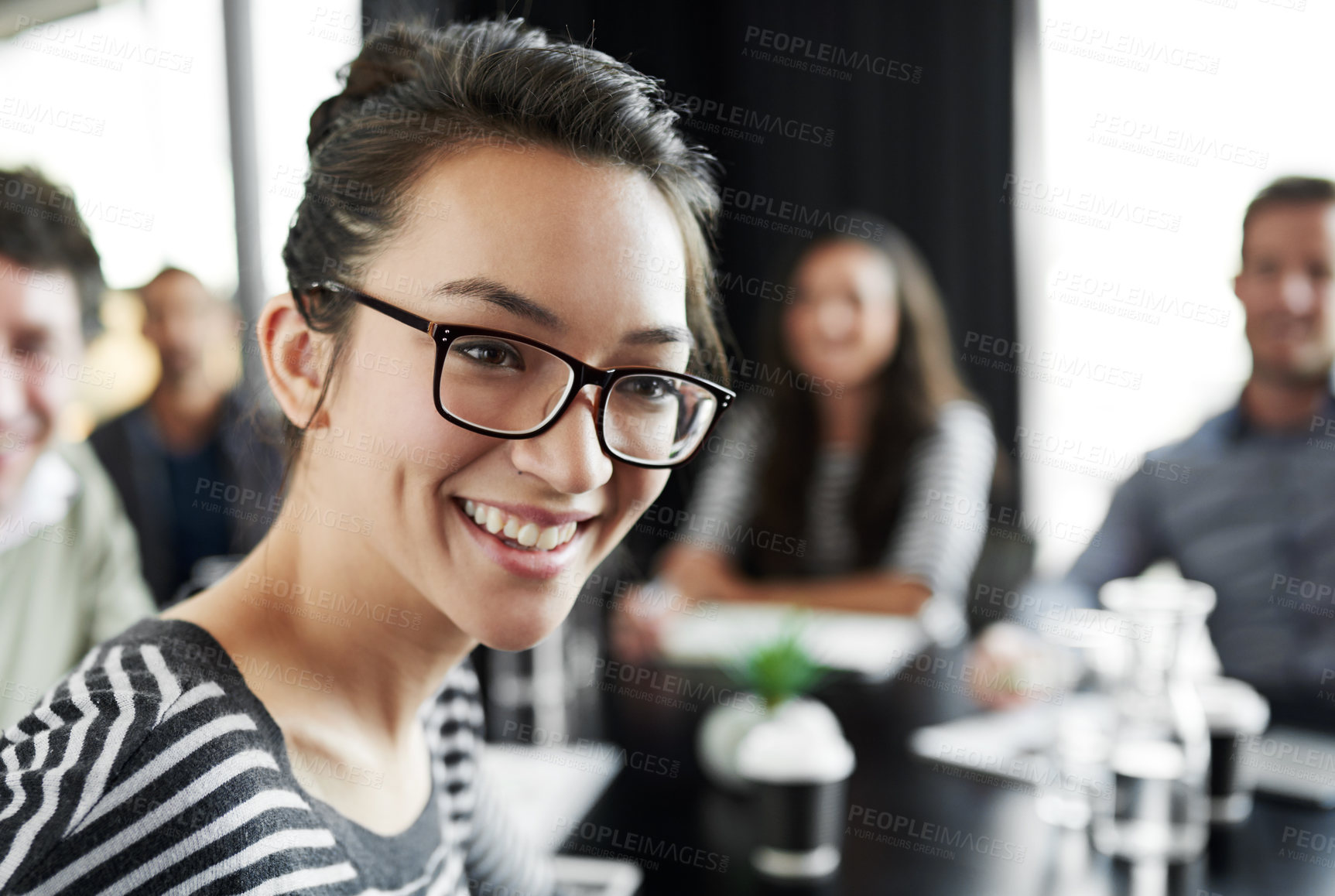 Buy stock photo Real life businesspeople shot on location. Since these locations are the real thing, and not shot in an 