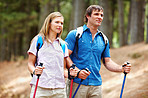 Hiking couple