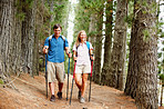 Couple on a hike