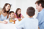 Bonding at the breakfast table