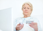 Internet transactions ensure she has her medication - Senior health