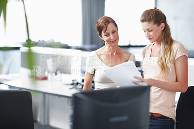 Buy stock photo Cropped shot of a working business office