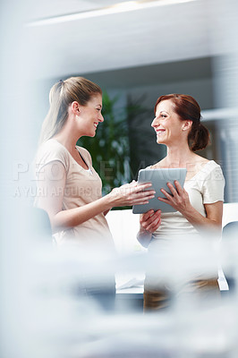 Buy stock photo Cropped shot of a working business office