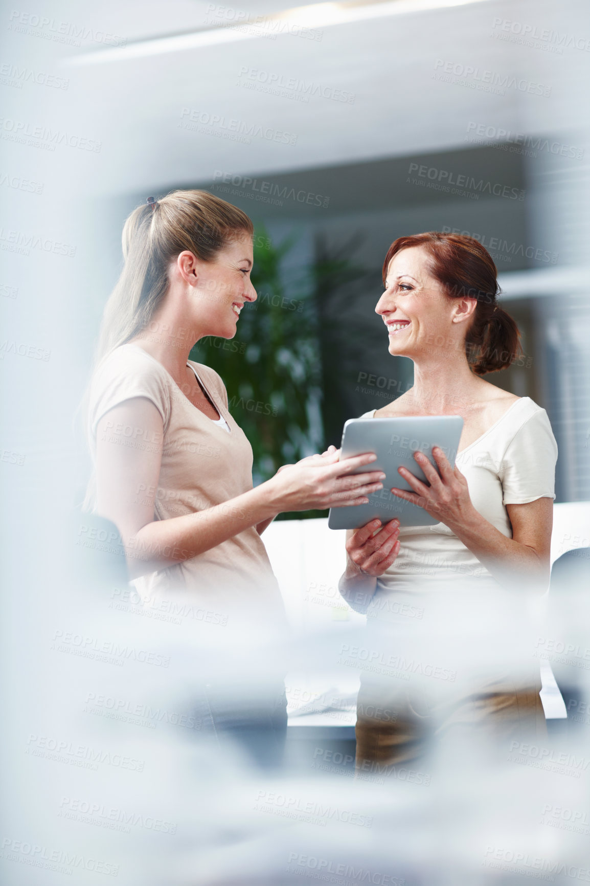 Buy stock photo Cropped shot of a working business office