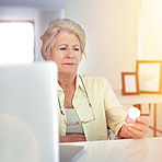Gathering information on the medicine the doctor prescribed her