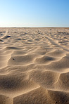 Sunset at the beach - the westcoast of Jutland, Denmark