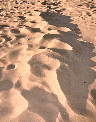 Buy stock photo Natural sand art at the beach