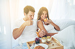 Breakfast is better when you share it in bed