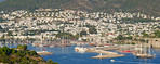 Modern architectural details of Bodrum, Turkey