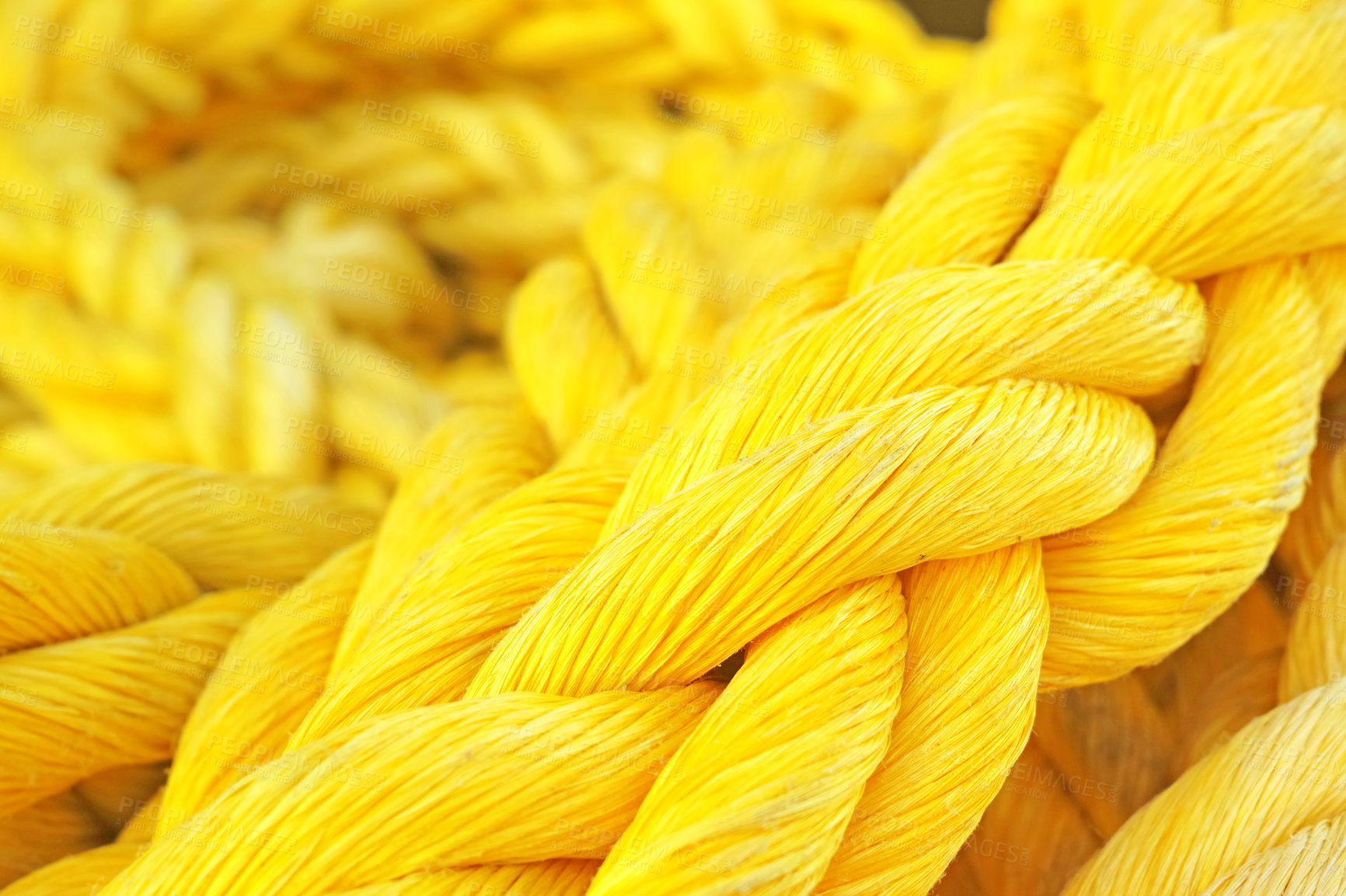 Buy stock photo Strong and colorful rope