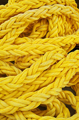 Buy stock photo Strong and colorful rope