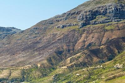 Buy stock photo Nature surrounding the city of Cape Town, South Africa - ChapmanÂ´s Peak area
