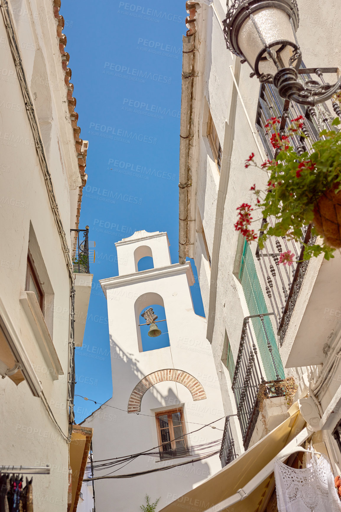 Buy stock photo The beautiful city of Marbella, Andalusia, Spain