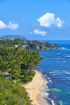 Buy stock photo Wonderful nature - by the ocean side