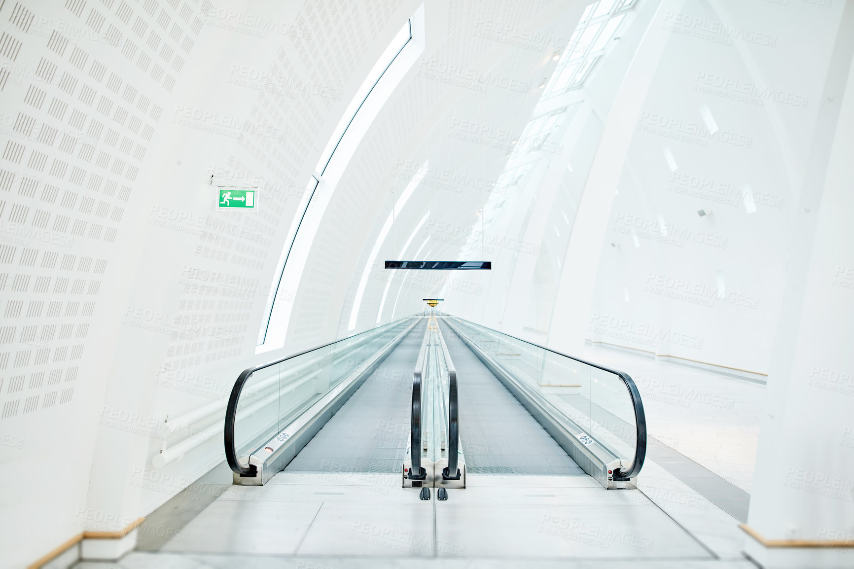 Buy stock photo The the airport terminal - abstract architectural details