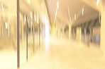 The airport terminal - abstract background