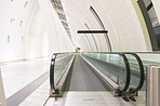 The airport terminal - abstract background