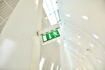 Buy stock photo Escaping -  modern life and architecture 