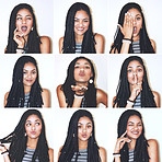 The many faces of me