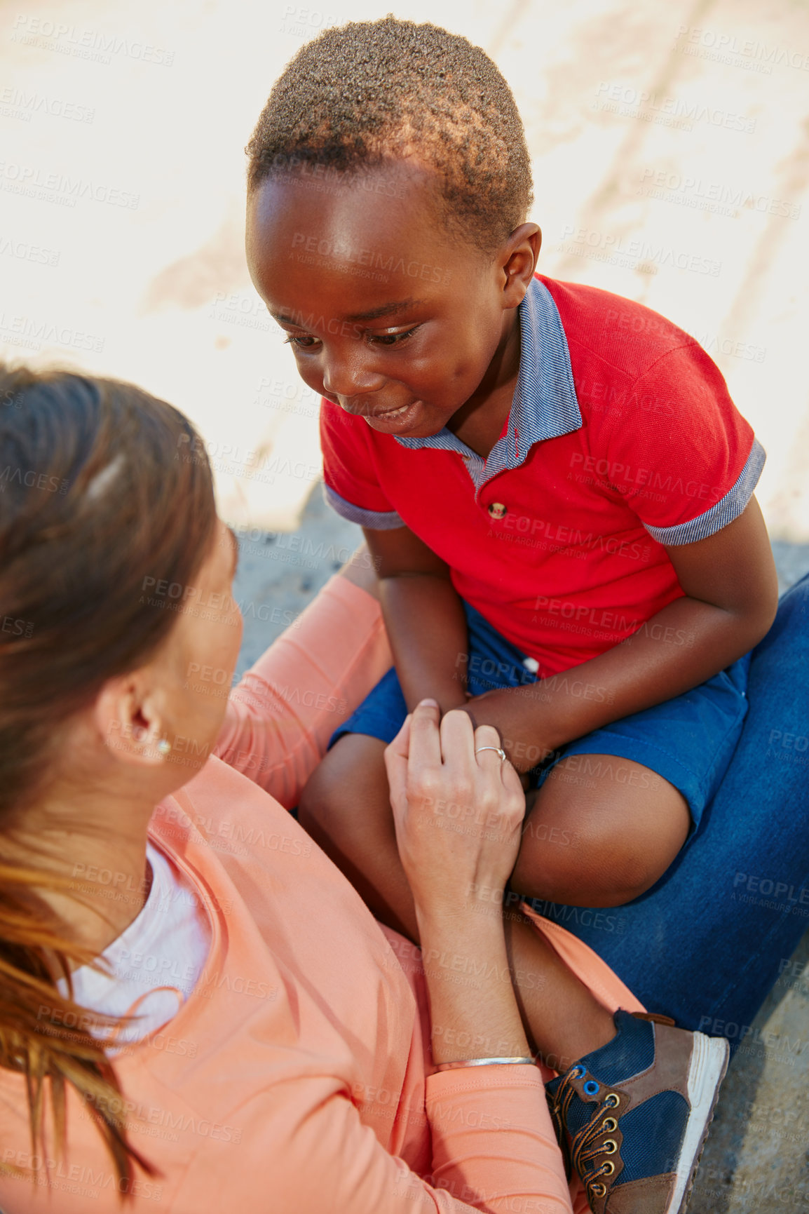 Buy stock photo Shot of kids at a community outreach event