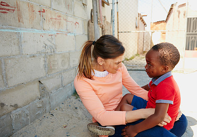 Buy stock photo Shot of kids at a community outreach event