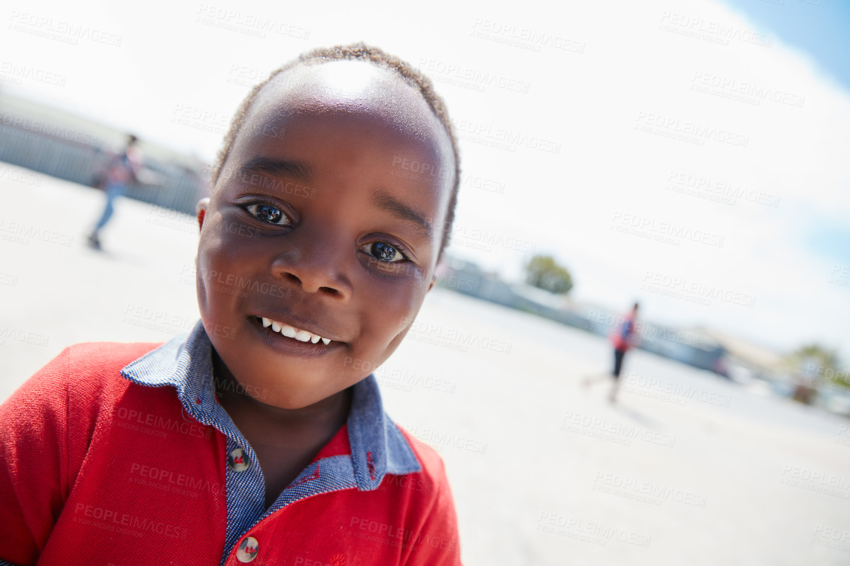 Buy stock photo Shot of kids at a community outreach event