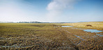 Farmland in early spring